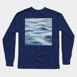 Infinity - lake water painting Long Sleeve T-Shirt